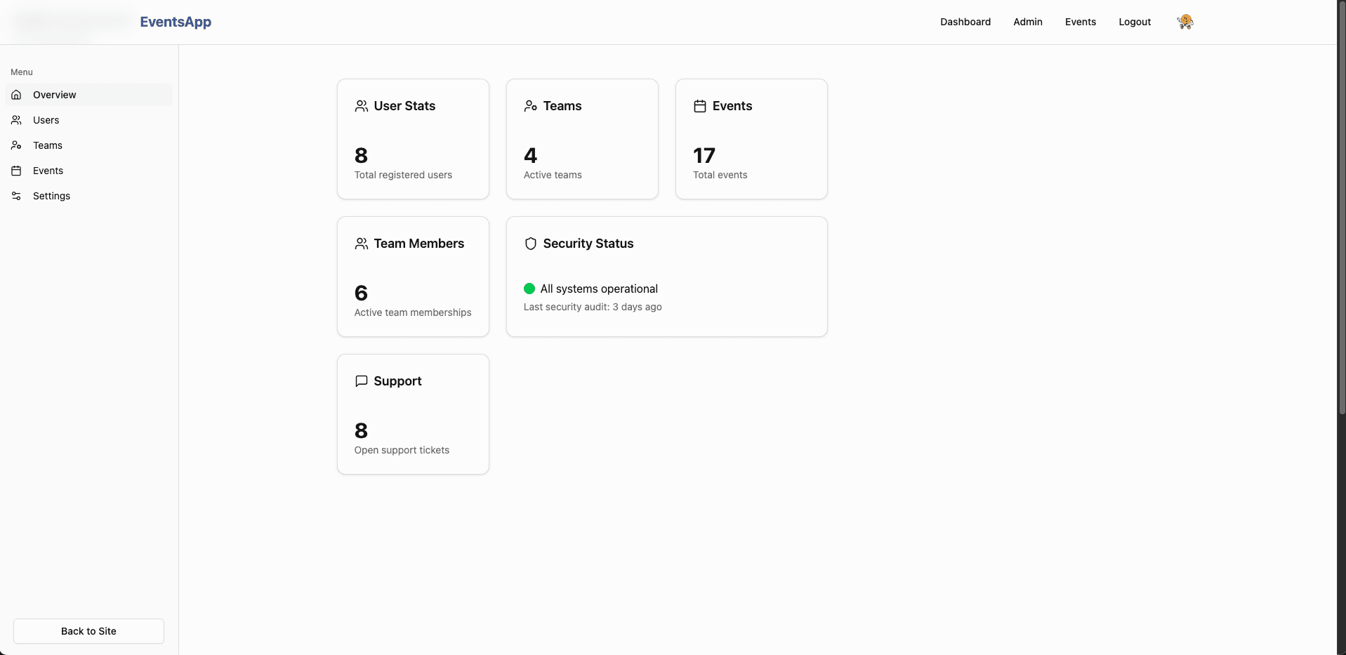 Events Platform screenshot 7