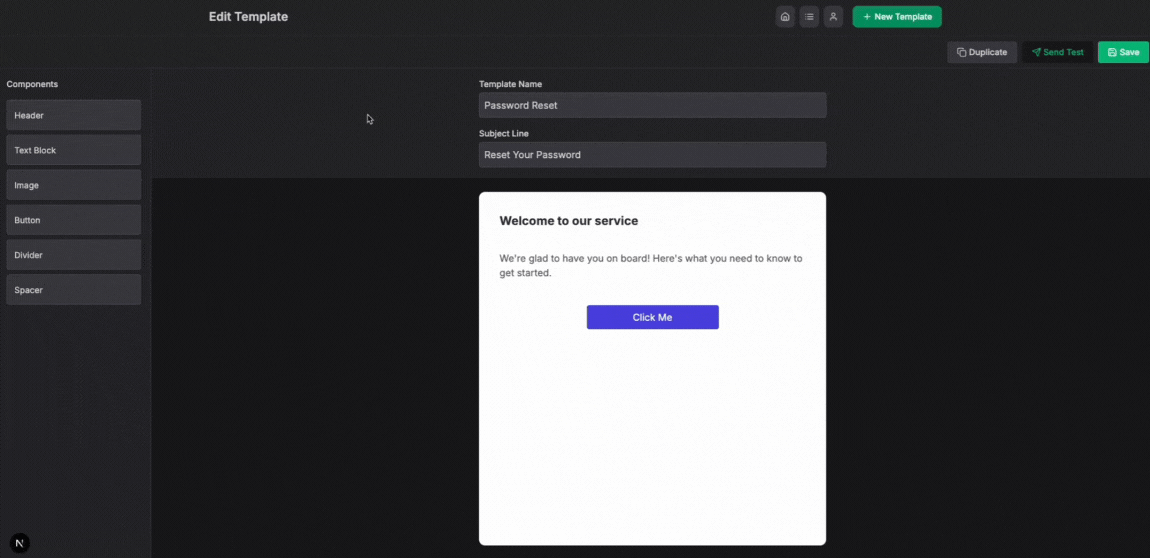 Snap Template screenshot 2