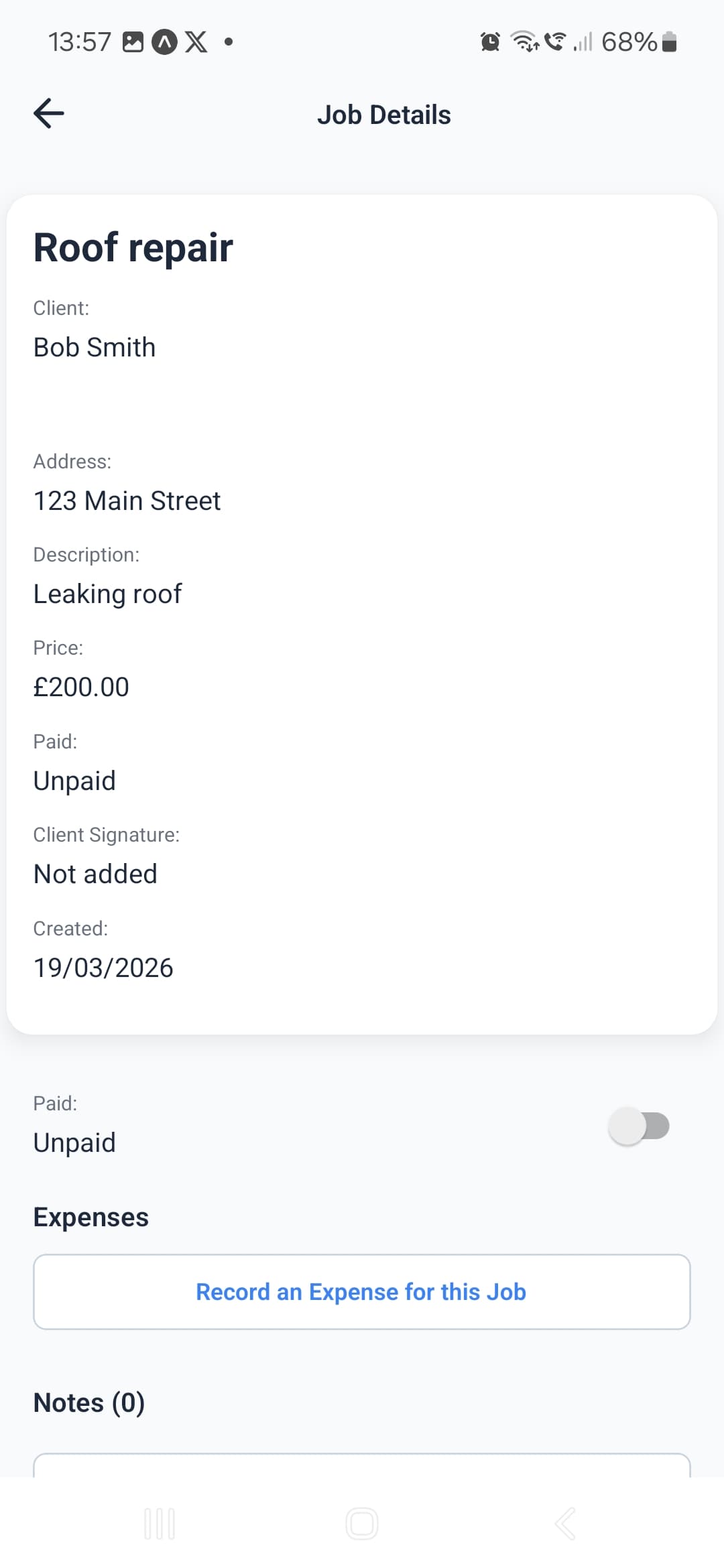 Trade Track screenshot 4